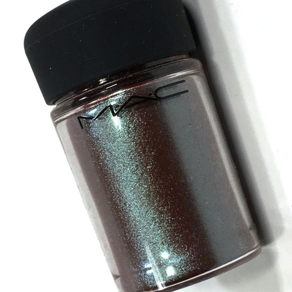Last one! MAC rare BLUE BROWN Pigment NIB shimmer glitter powder - Picture 4 of 7